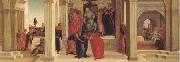 Filippino Lippi Three Scenes from the Story of Esther Mardochus (mk05) oil painting picture wholesale